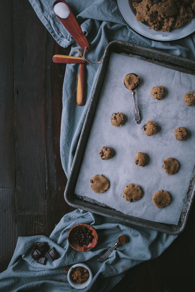 Half Moon Chocolate Espresso Cookies