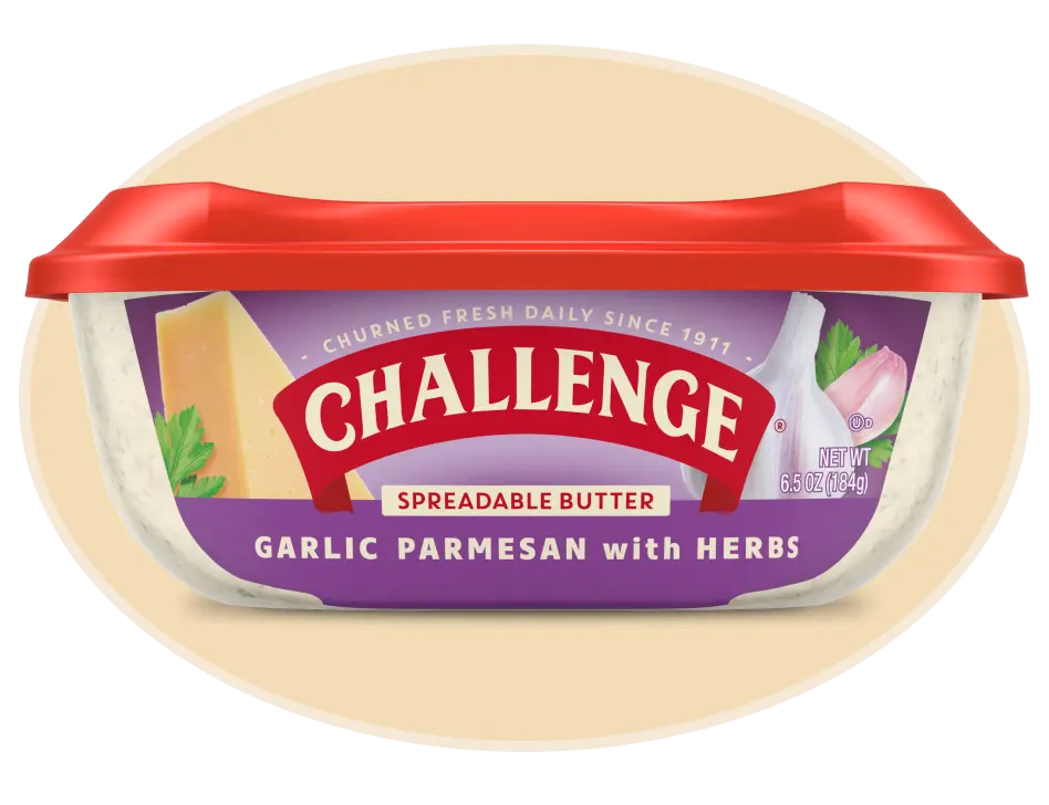 Challenge Garlic Parmesan with Herbs