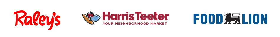 Raley's, Harris Teeter, Food Lion