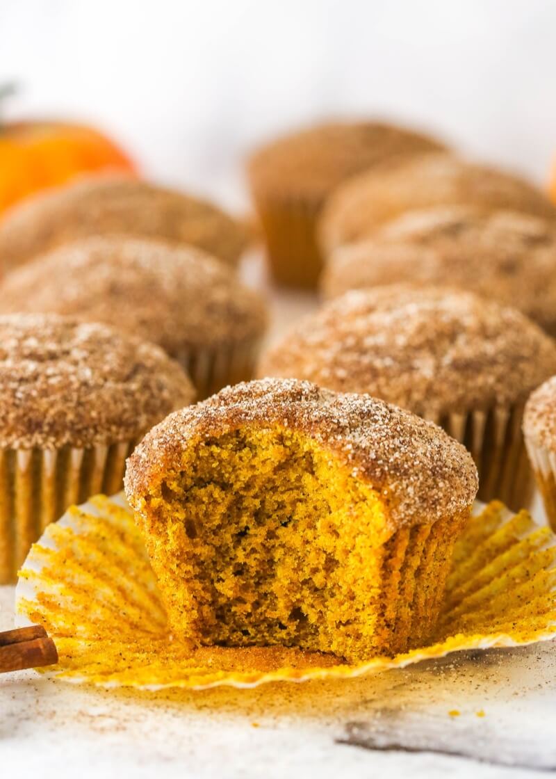 Cinnamon Sugar Pumpkin Muffins