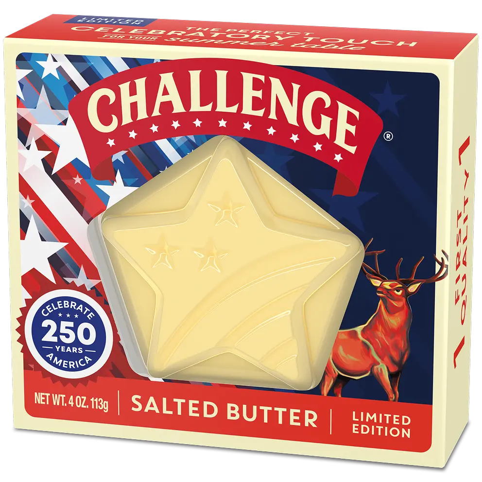 Stars and Stripes Salted Butter