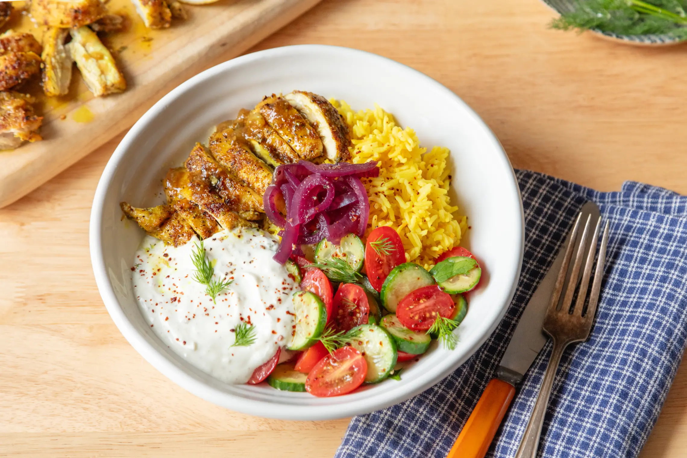 Chicken Shawarma Bowls