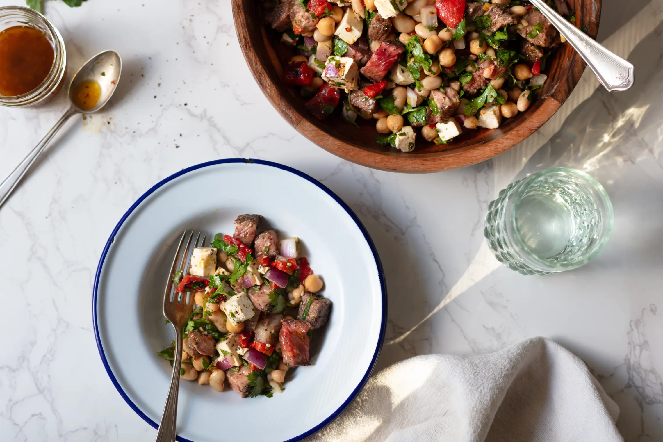 Chimichurri Bean Salad