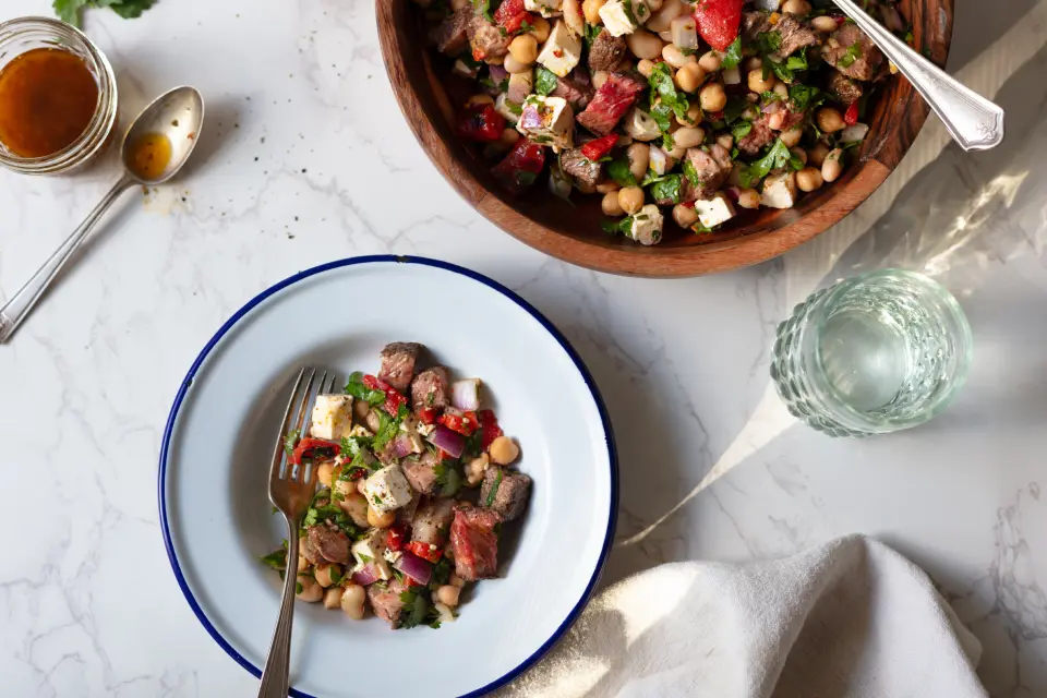 Chimichurri Bean Salad