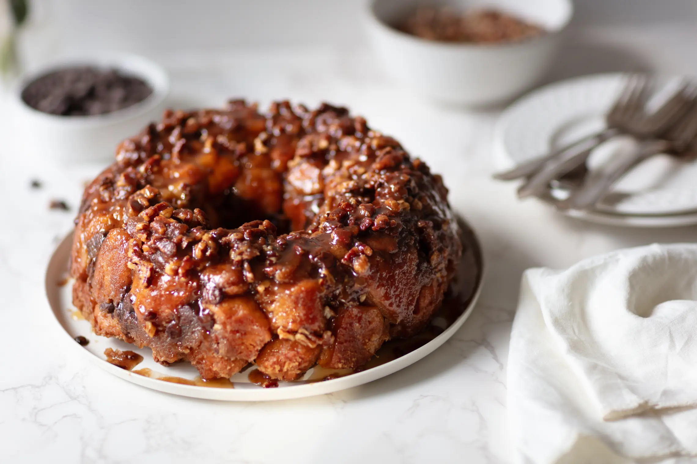 Chocolate Pecan Monkey Bread