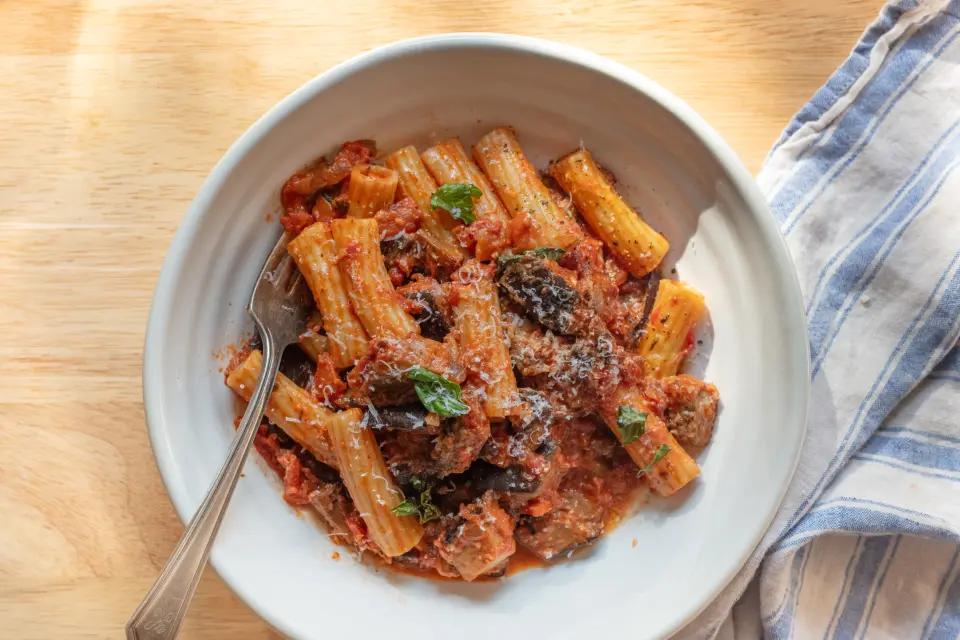 Eggplant Bolognese