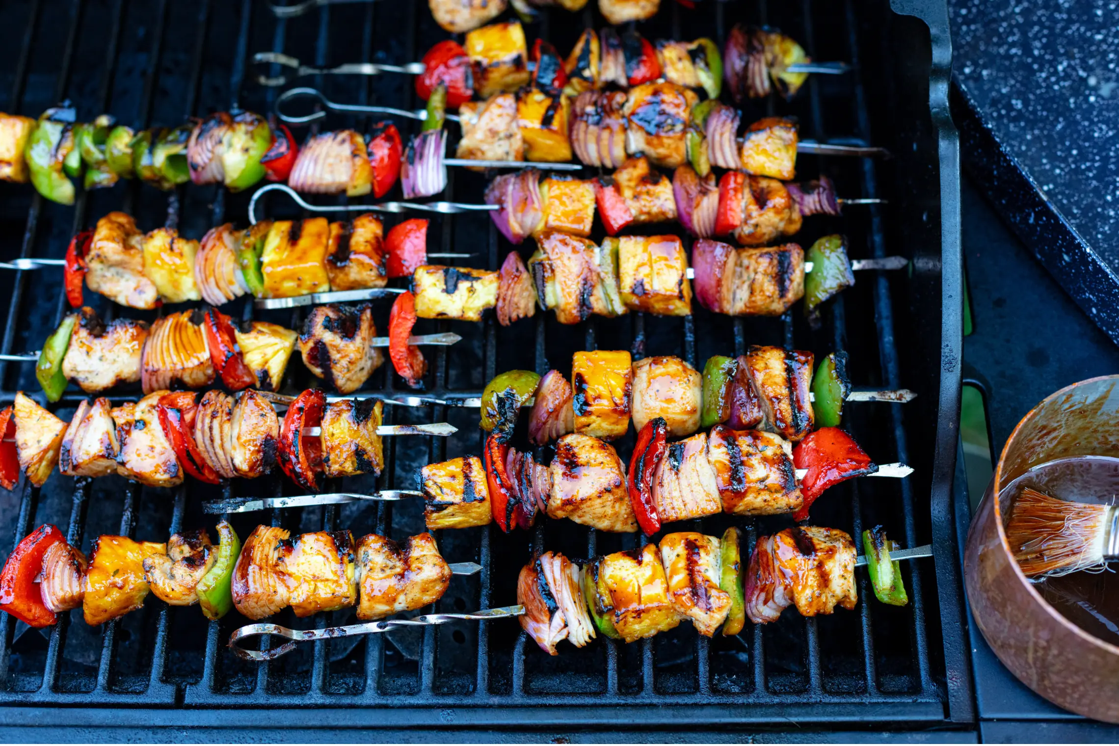 Hawaiian Chicken Skewers