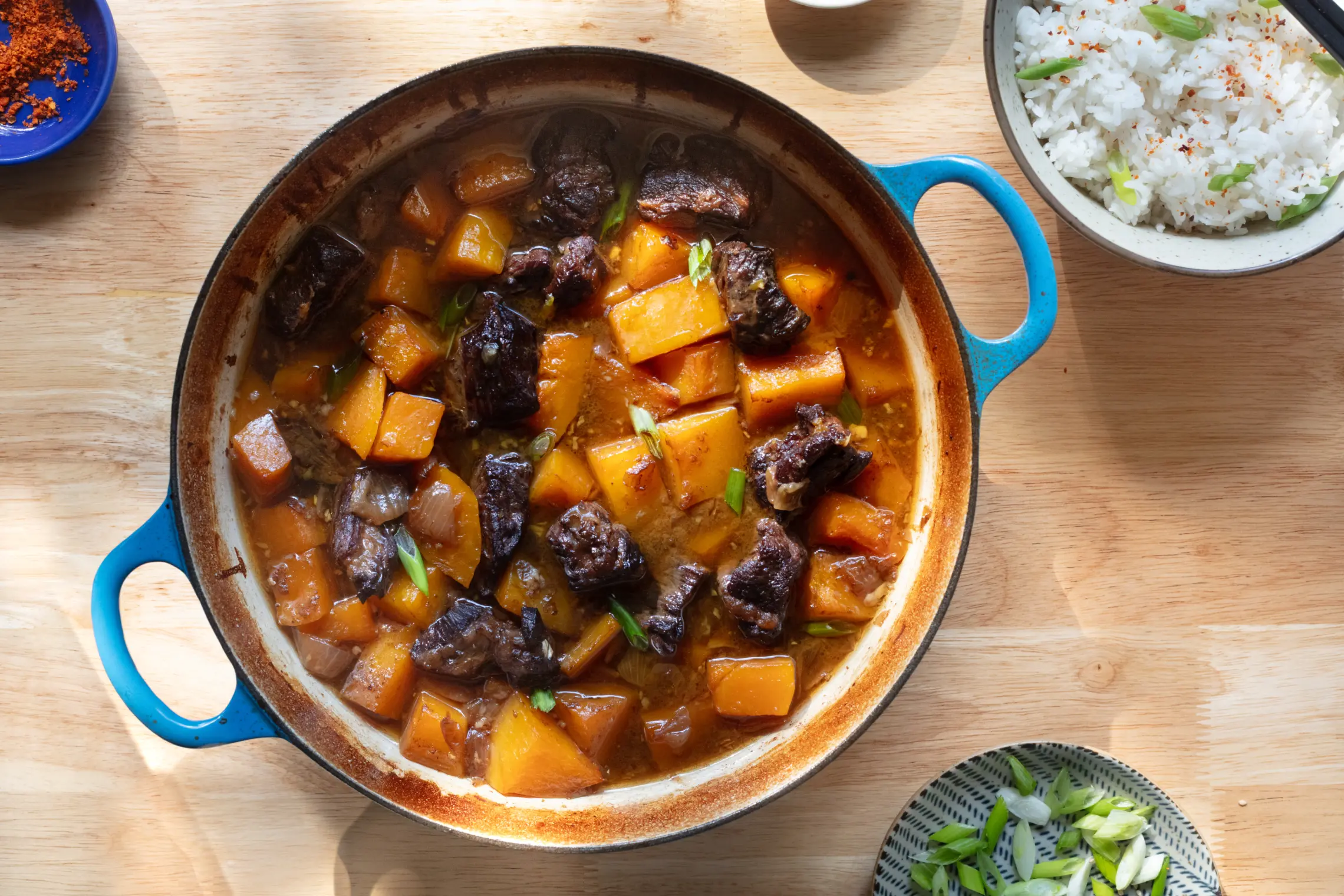 Japanese Beef and Squash Stew
