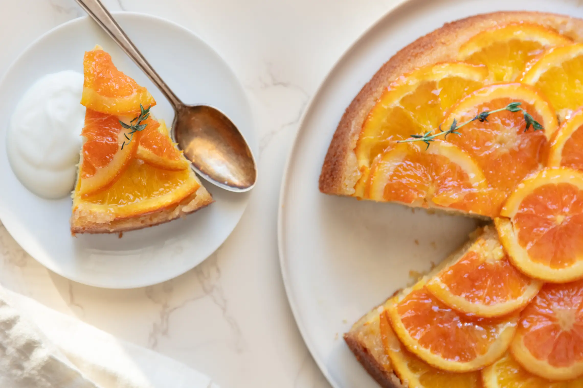 Upside Down Citrus Cake