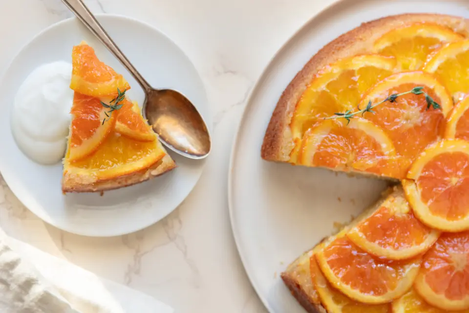 Upside Down Citrus Cake