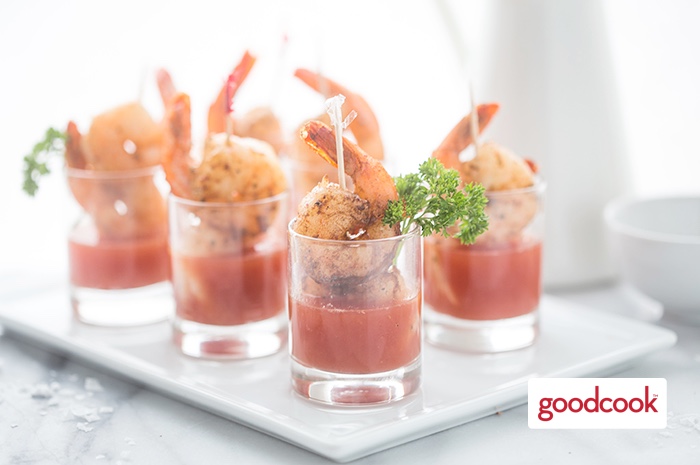 Shrimp Cocktail Shooters - Keeping On Point