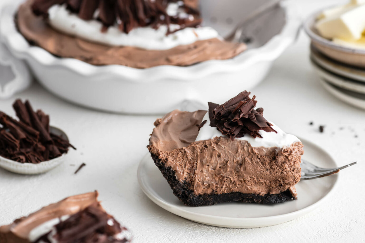 Chocolate Silk Pie - Challenge Dairy