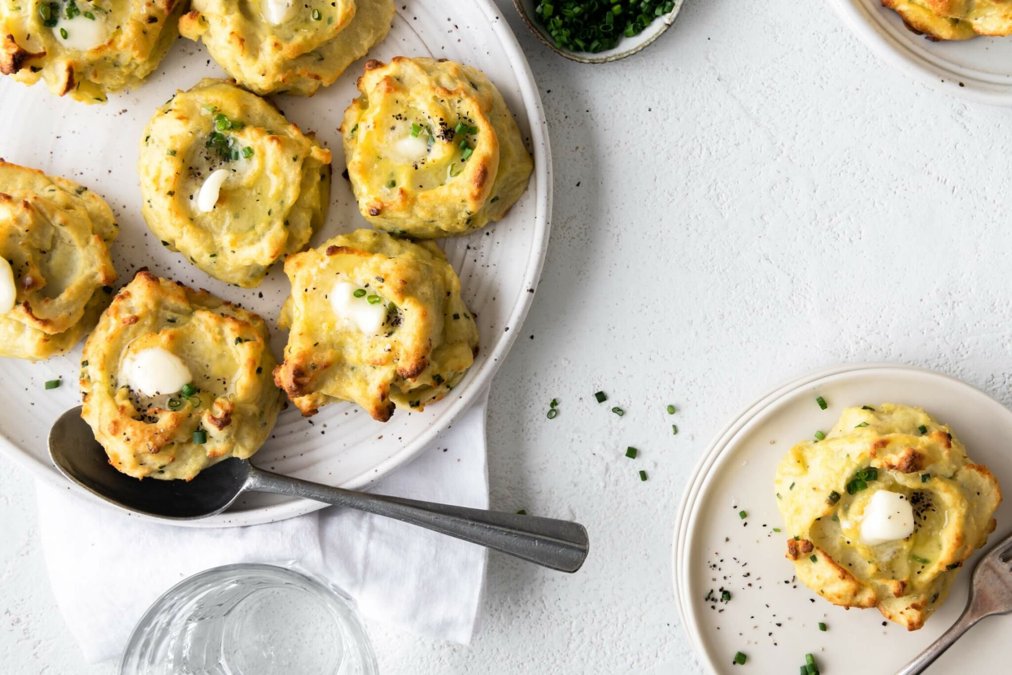 Duchess Potatoes with Chives - Challenge Dairy