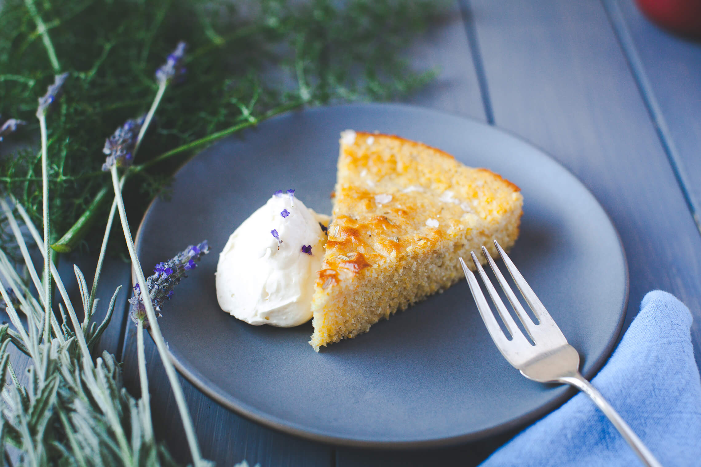 Honey Lavender Whipped Cream Cheese Spread