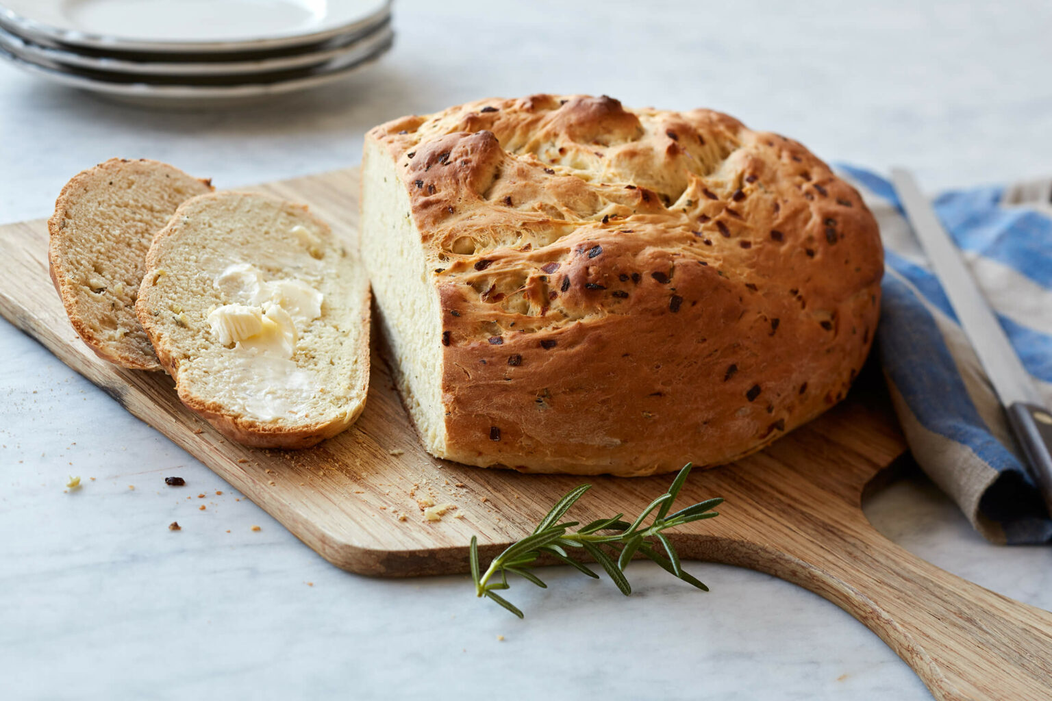 Rosemary Onion Bread Challenge Dairy