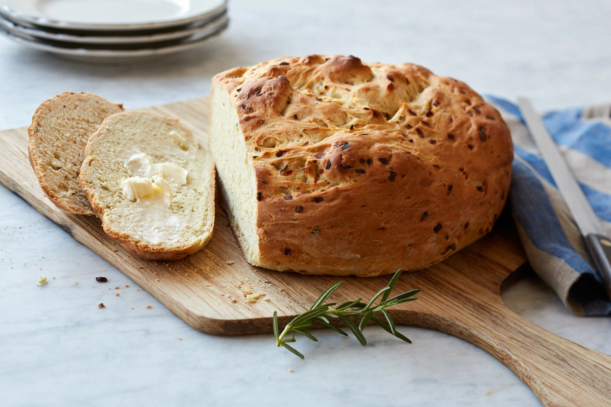 Rosemary Onion Bread Challenge Dairy